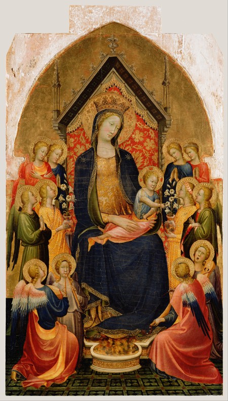Madonna and Child with Musical Angels de Gherardo Starnina