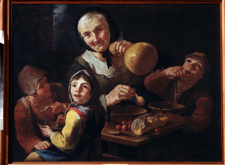 The Peasant's Meal de Giacomo Francesco Cipper