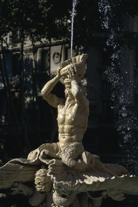 Rome, Fontana del Tritone / Photo