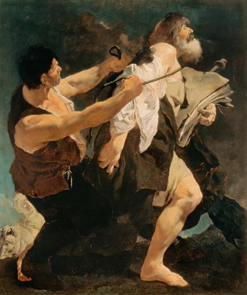 Martyrdom of James the Great / Piazzetta de Giovanni Battista Piazzetta