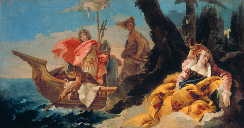Rinaldo Abandons Armida de Giovanni Battista Tiepolo
