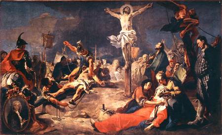 The Crucifixion de Giovanni Battista Tiepolo