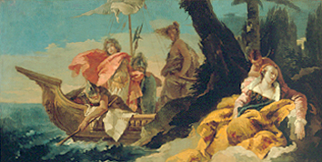 Rinaldo befreit Andromeda. de Giovanni Battista Tiepolo