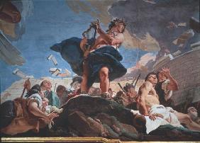 Tiepolo / Apollo builds Troy / c.1750