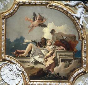 G.B.Tiepolo / Humilitas, Mansuetudo...