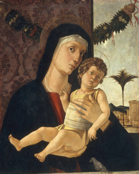Bellini or Bastiani / Mary w.Child /Ptg. de Giovanni Bellini