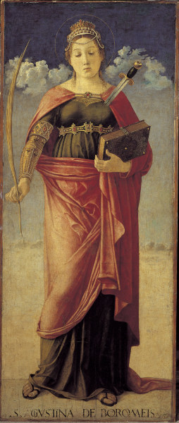 Saint Justina de Giovanni Bellini
