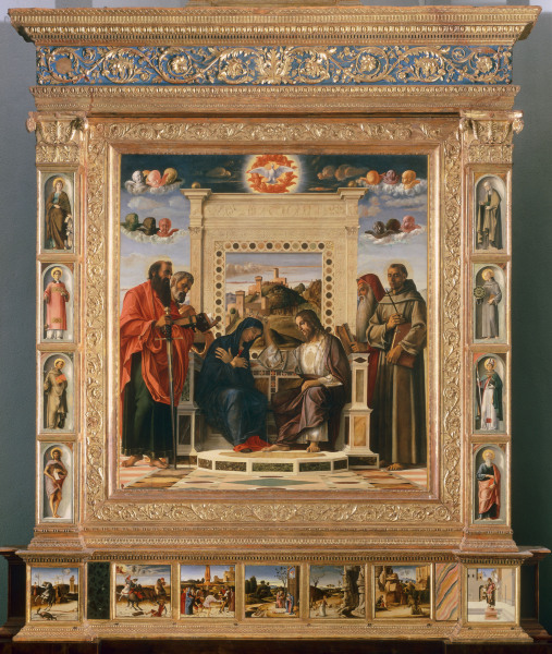 Coronation of the Madonna de Giovanni Bellini