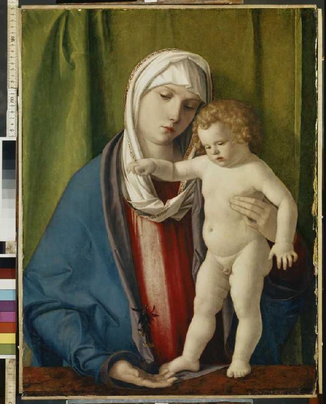 Maria mit dem Jesuskind. de Giovanni Bellini