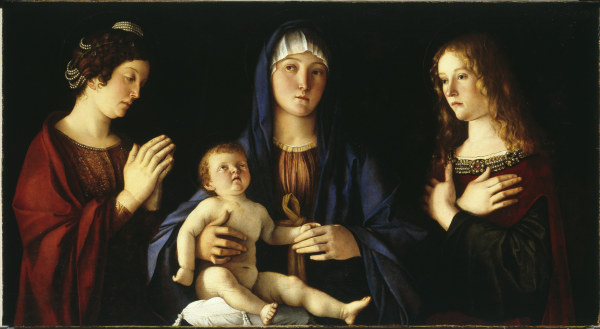 Mary w.Child & Saints de Giovanni Bellini