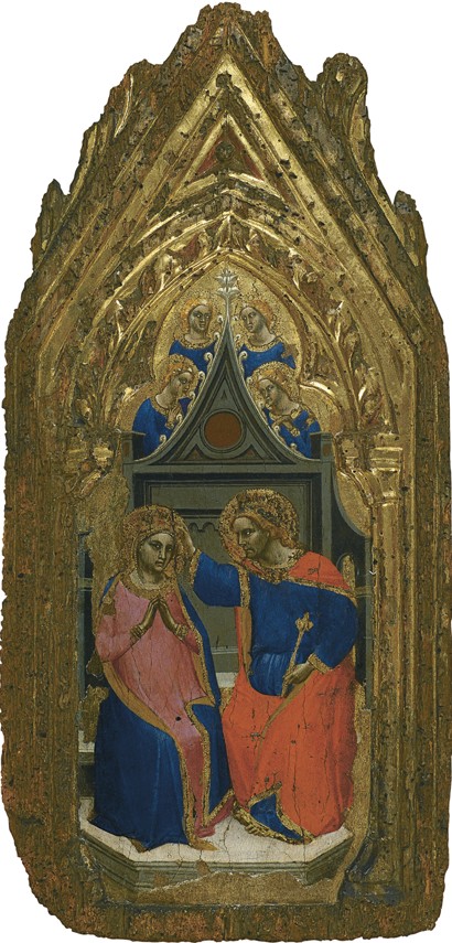 The Coronation of the Virgin with four Angels de Giovanni da Bologna