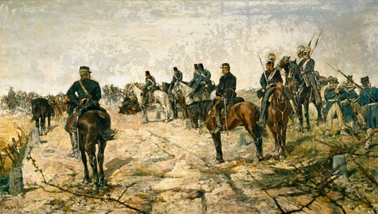 The Battle Lines de Giovanni Fattori