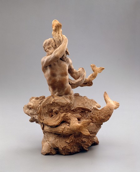 Triton with a Sea Serpent de Giovanni Lorenzo Bernini