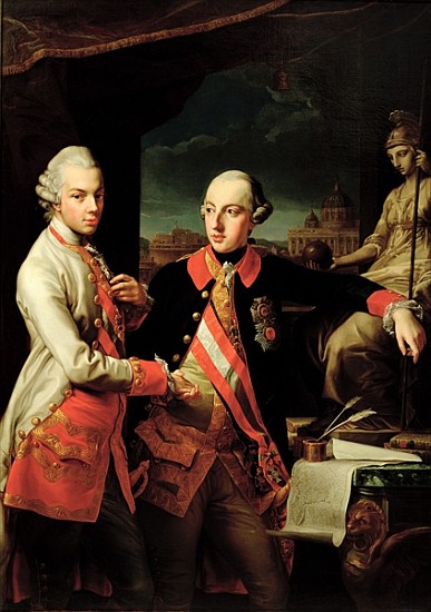 Joseph II (1741-90) of Austria and Leopold II (1747-92) of Tuscany de Giovanni Panealbo or Panalbo