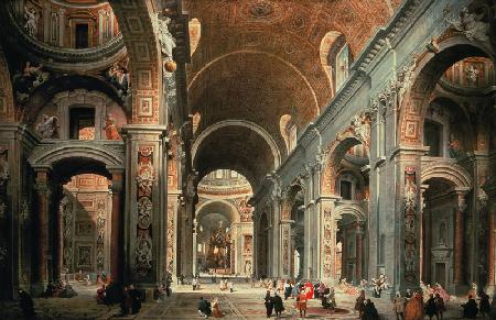 Interior of St. Peter's, Rome