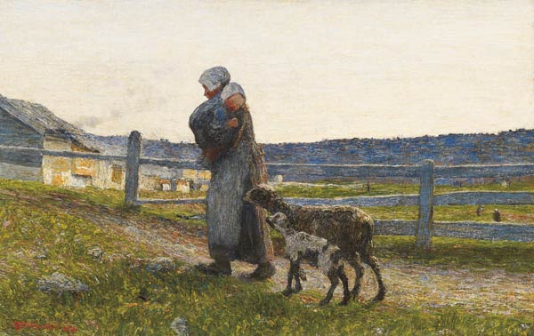 Le due madri de Giovanni Segantini