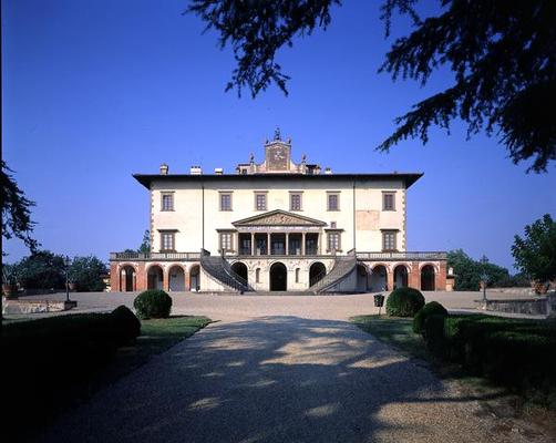 Villa Medicea di Poggio a Caiano, 1480 (photo) de Giuliano Giamberti da Sangallo