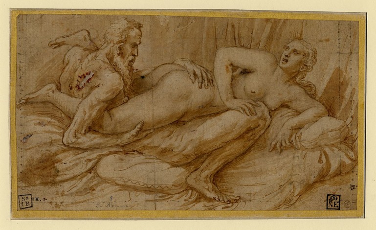 Erotic Scene de Giulio Romano