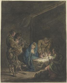 Adoration of the shepherds