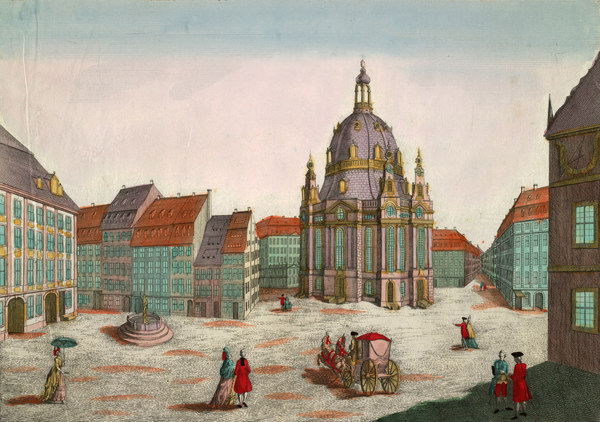 Dresden, Frauenkirche de Gottlieb Friedrich Riedel