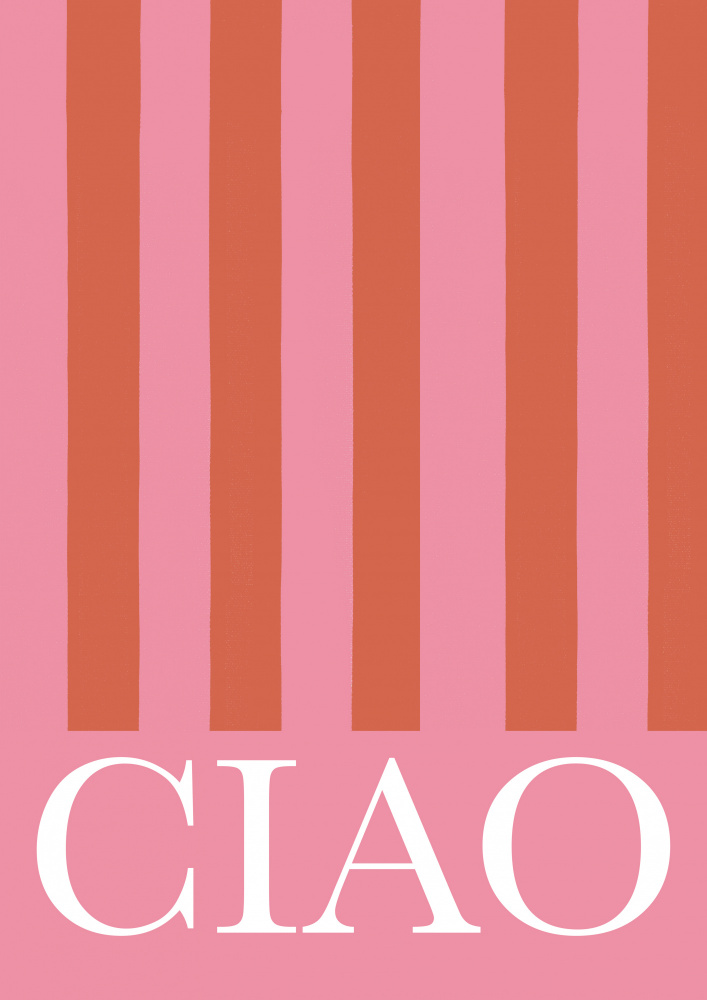 Ciao Stripes de Grace Digital Art Co