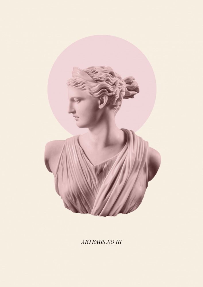 Pink Artemis with Halo de Grace Digital Art Co