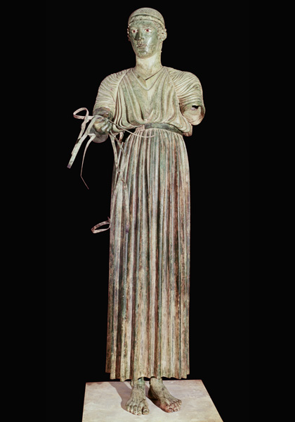 The Charioteer de Greek School