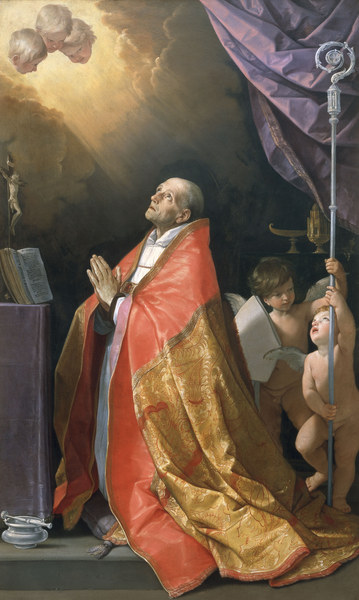 G.Reni, St.Andrew Corsini de Guido Reni