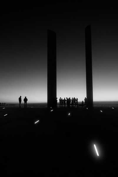 Sunset in Lisbon N¬™4 BW de Guilherme Pontes