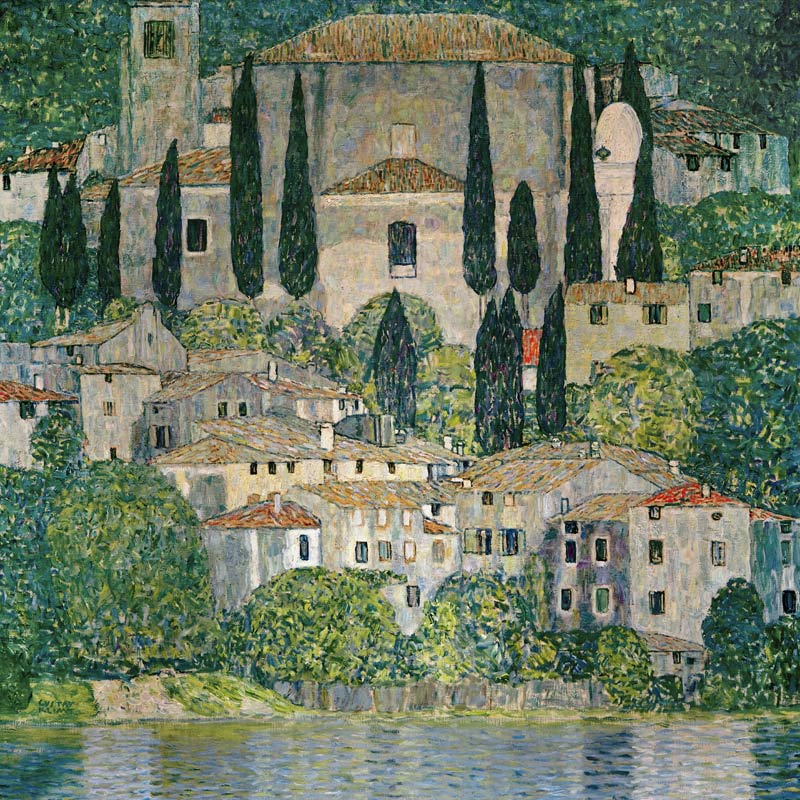 Iglesia de Cassone de Gustav Klimt