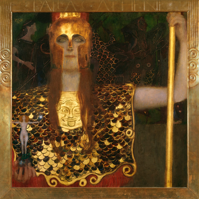 Pallas Athene de Gustav Klimt