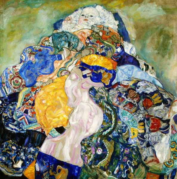 Baby (Cradle) de Gustav Klimt