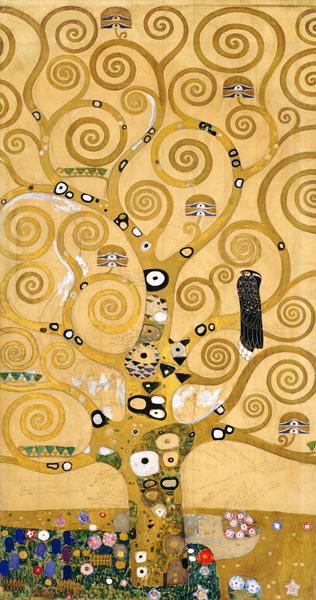 El árbol de la vida 
 de Gustav Klimt