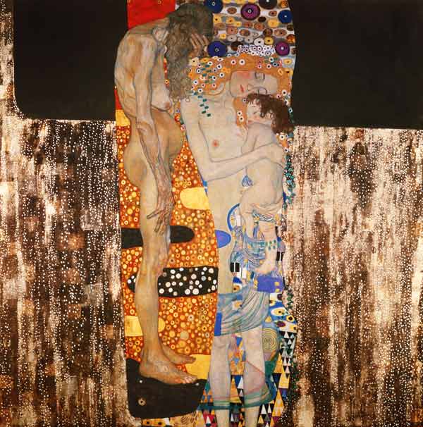 Las tres edades de Gustav Klimt