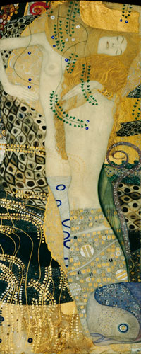 Serpientes de agua I de Gustav Klimt