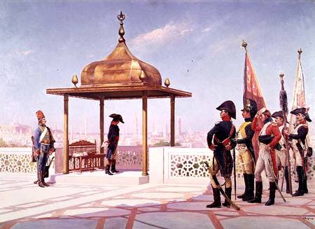 Napoleon in Cairo de Gustave Bourgain