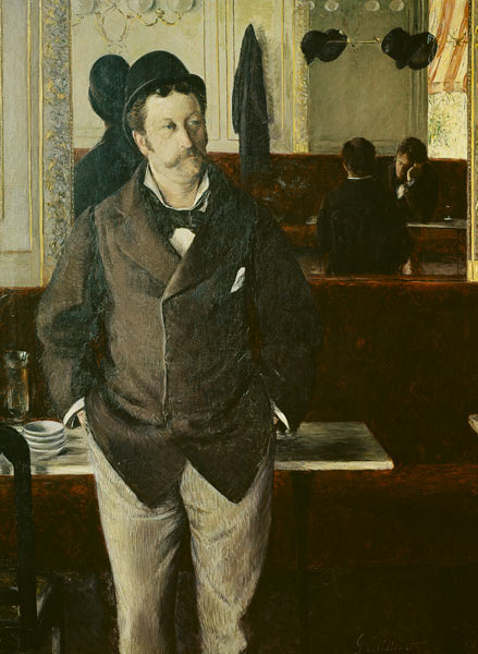 En el Café de Gustave Caillebotte