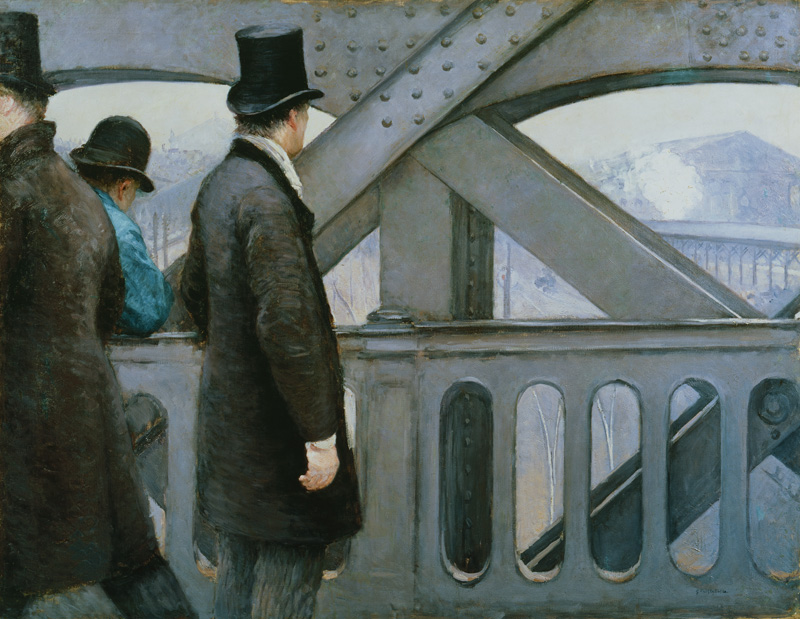 El Puente de Europa de Gustave Caillebotte