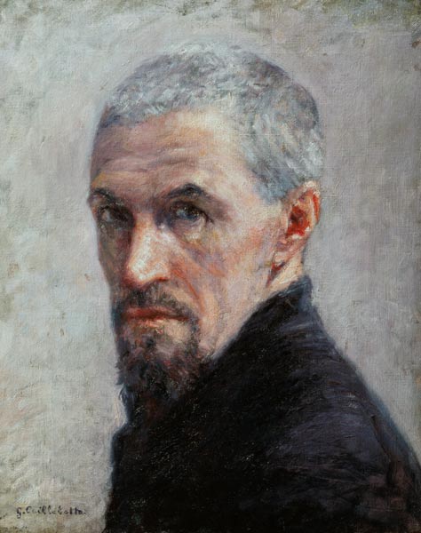 Autorretrato - Gustave Caillebotte