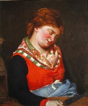 Peasant Woman Sleeping