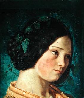 Portrait of Zelie Courbet