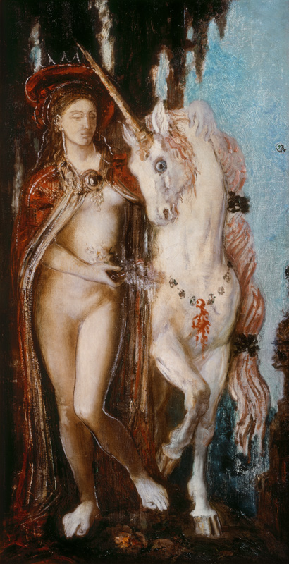 G. Moreau, La Licorne de Gustave Moreau