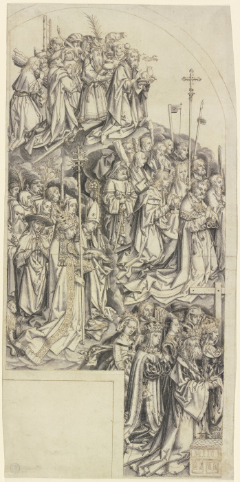 Linker Flügel eines Allerheiligenaltars de Hans Holbein d. Ä.