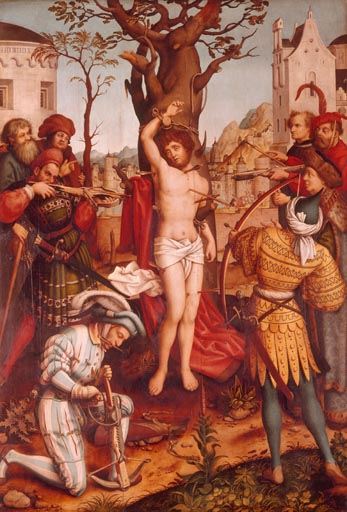 Martyrium des hl. Sebastian de Hans Holbein el Anciano