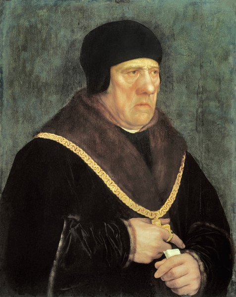 Sir Henry Wyatt / Painting by Holbein de Hans Holbein (el Joven)