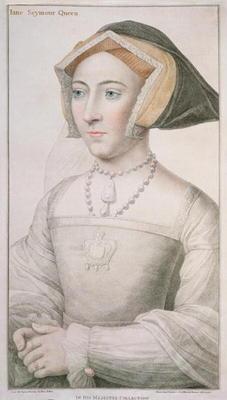 Jane Seymour (c.1509-37) engraved by Francesco Bartolozzi (1727-1815) (engraving)