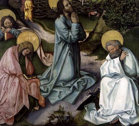 Christ in Gethsemane de Hans Leonard Schaufelein