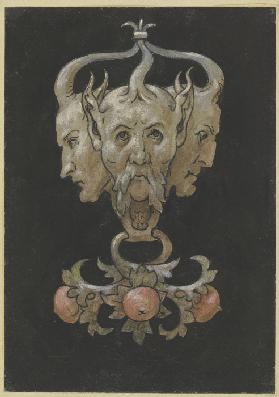 Three sayrtyr masks