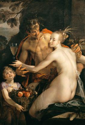 Bacchus, Ceres and Amor