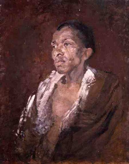 Study of a Negro de Harold Gilman